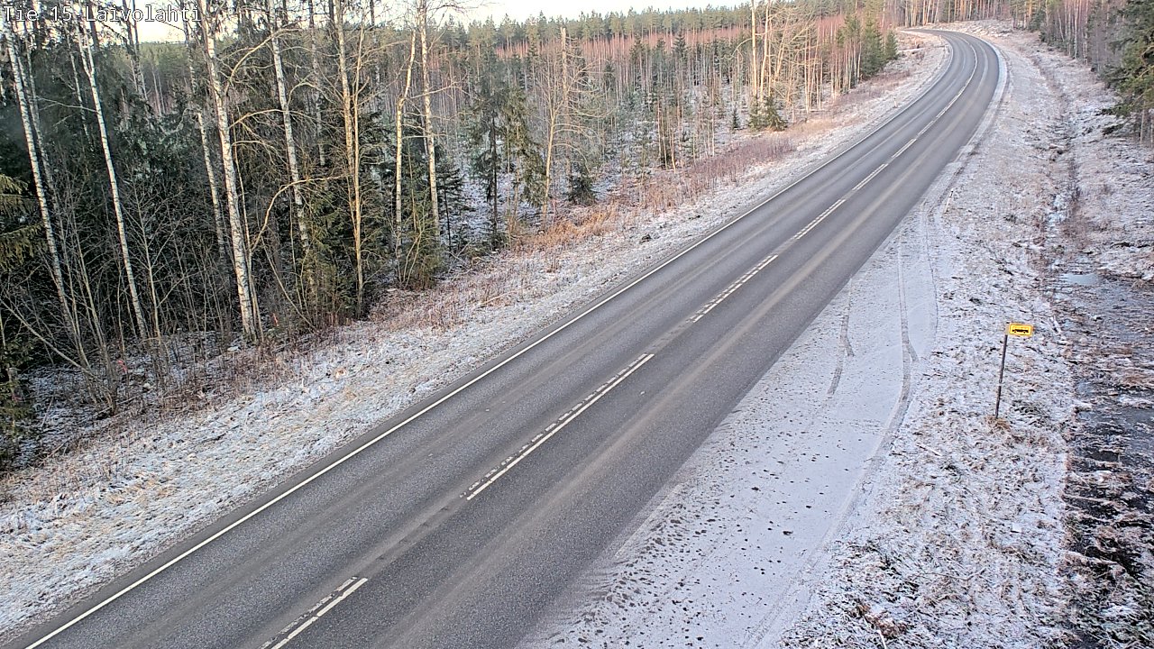 Kelikamerat Kuva Tie 15 Laivolahti, Mäntyharju, Etelä-Savo