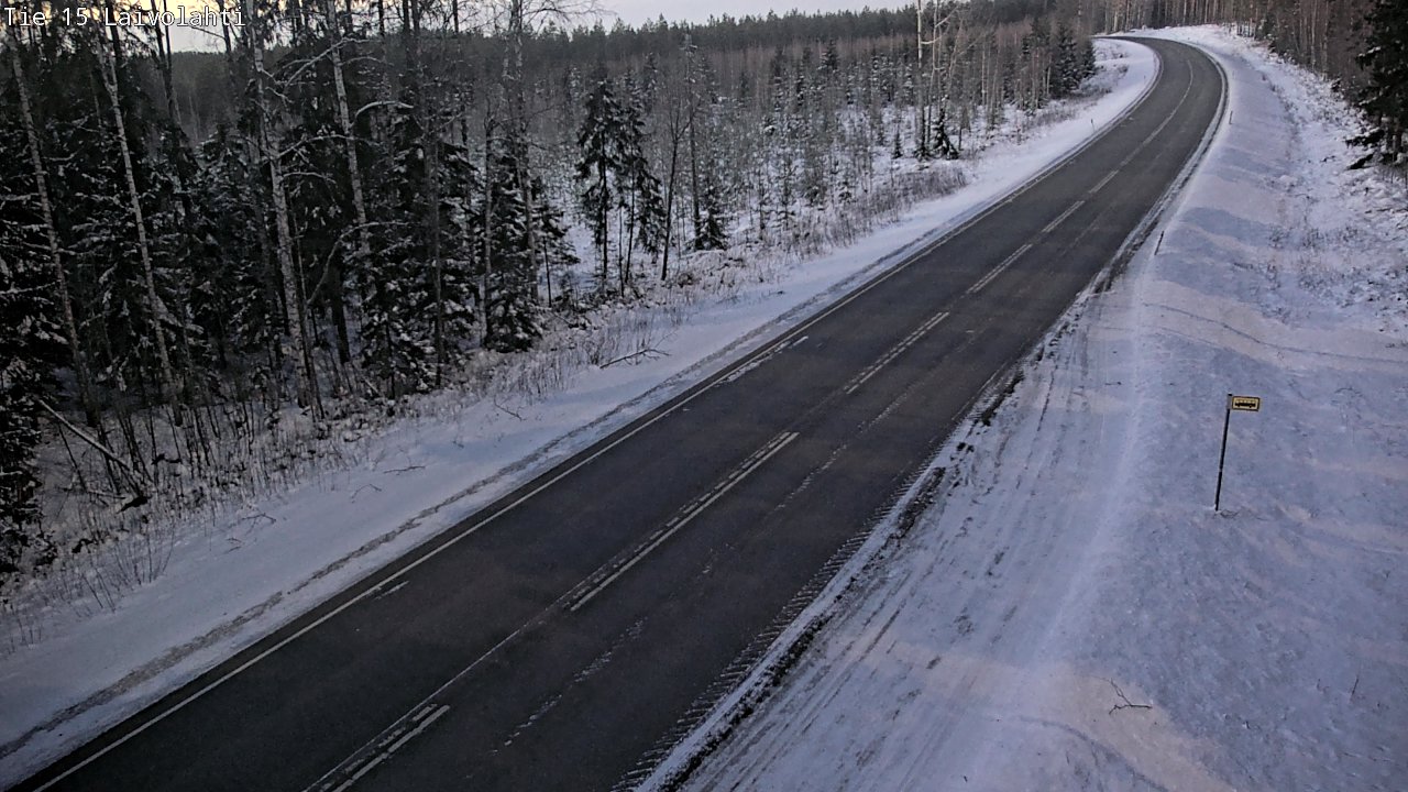 Kelikamerat Kuva Tie 15 Laivolahti, Mäntyharju, Etelä-Savo