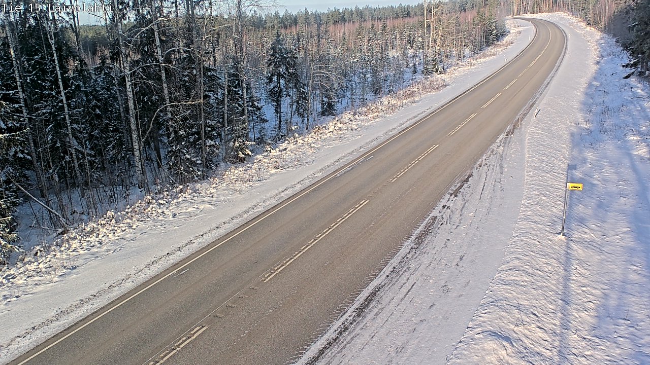 Kelikamerat Kuva Tie 15 Laivolahti, Mäntyharju, Etelä-Savo