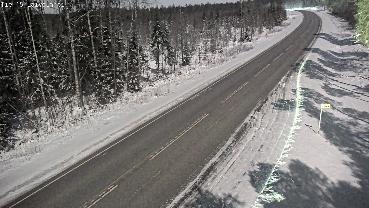 Kelikamerat Kuva Tie 15 Laivolahti, Mäntyharju, Etelä-Savo