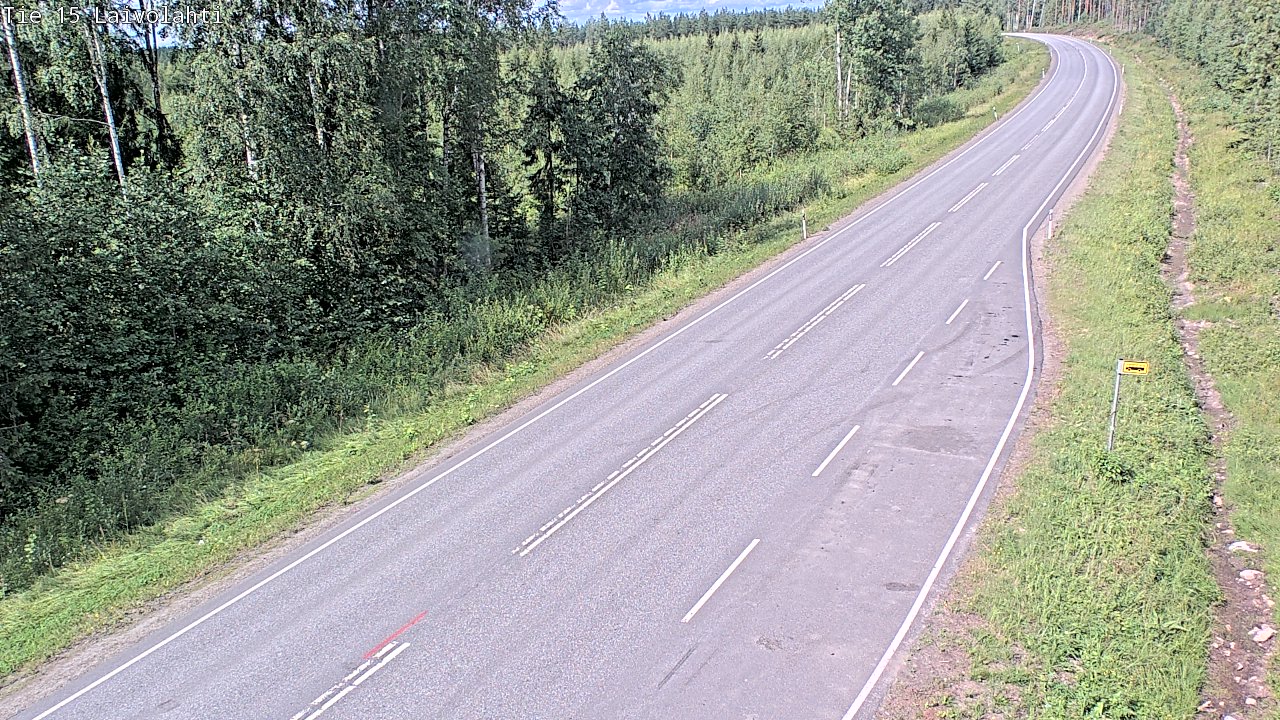 Kelikamerat Kuva Tie 15 Laivolahti, Mäntyharju, Etelä-Savo