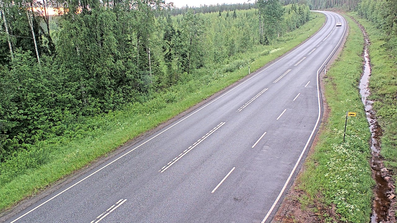 Kelikamerat Kuva Tie 15 Laivolahti, Mäntyharju, Etelä-Savo