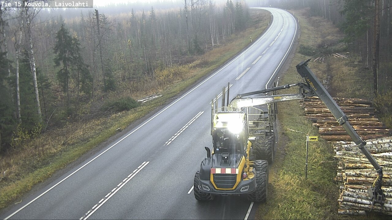 Kelikamerat Kuva Tie 15 Laivolahti, Mäntyharju, Etelä-Savo