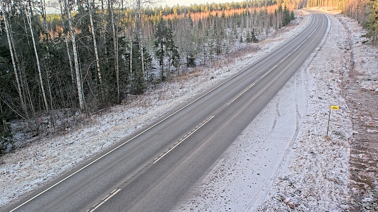 Kelikamerat Kuva Tie 15 Laivolahti, Mäntyharju, Etelä-Savo
