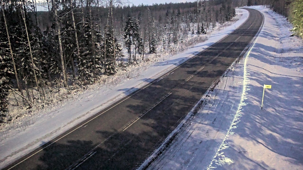 Kelikamerat Kuva Tie 15 Laivolahti, Mäntyharju, Etelä-Savo