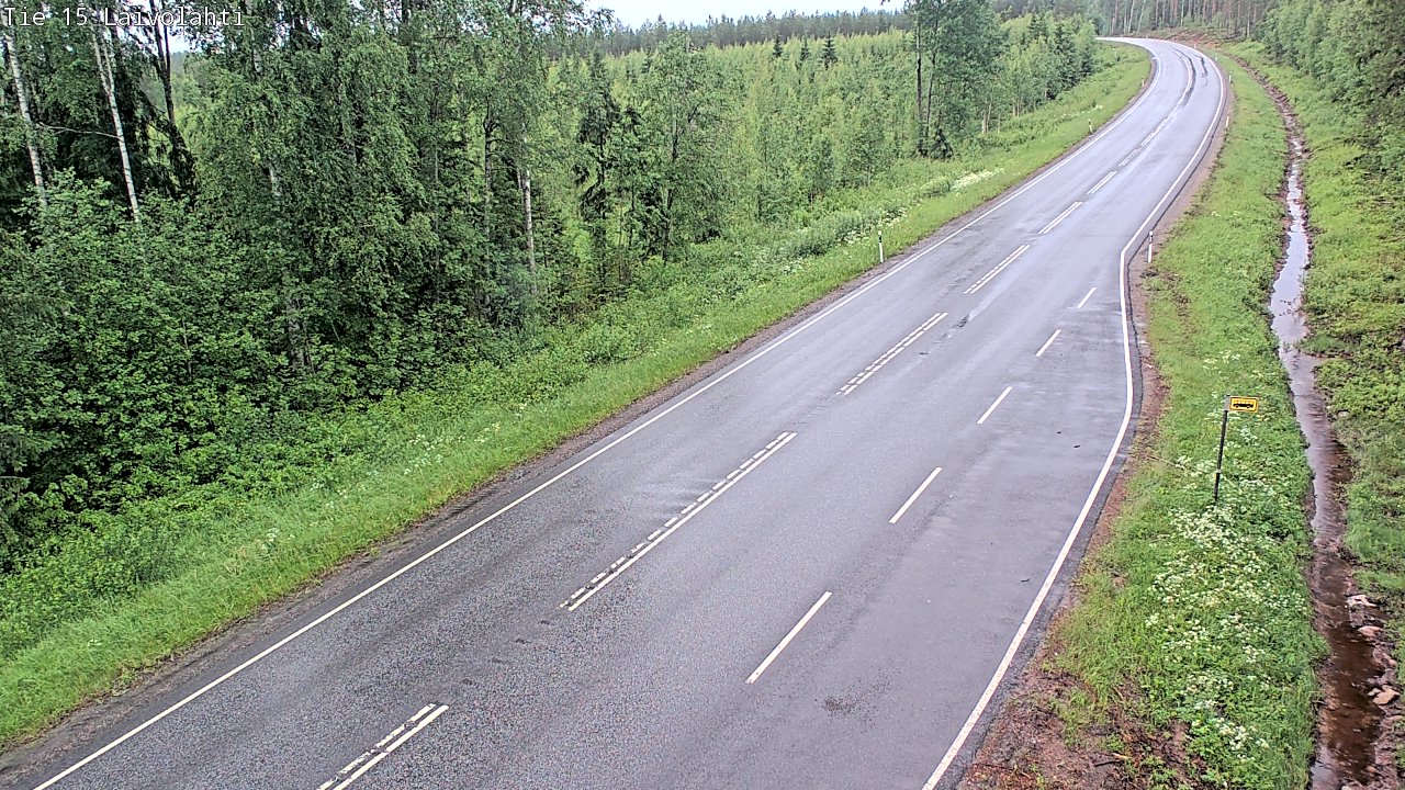 Kelikamerat Kuva Tie 15 Laivolahti, Mäntyharju, Etelä-Savo
