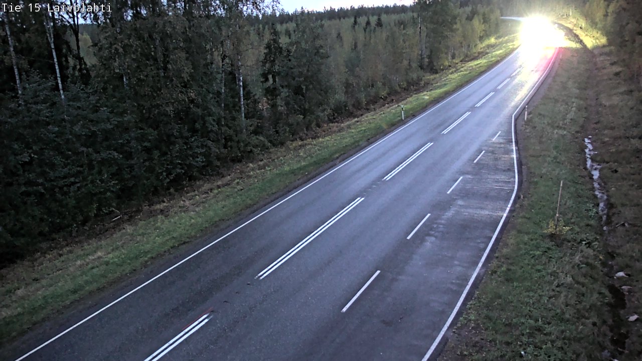 Kelikamerat Kuva Tie 15 Laivolahti, Mäntyharju, Etelä-Savo