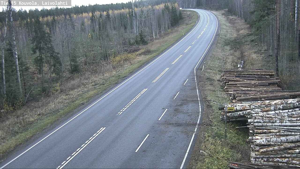 Kelikamerat Kuva Tie 15 Laivolahti, Mäntyharju, Etelä-Savo