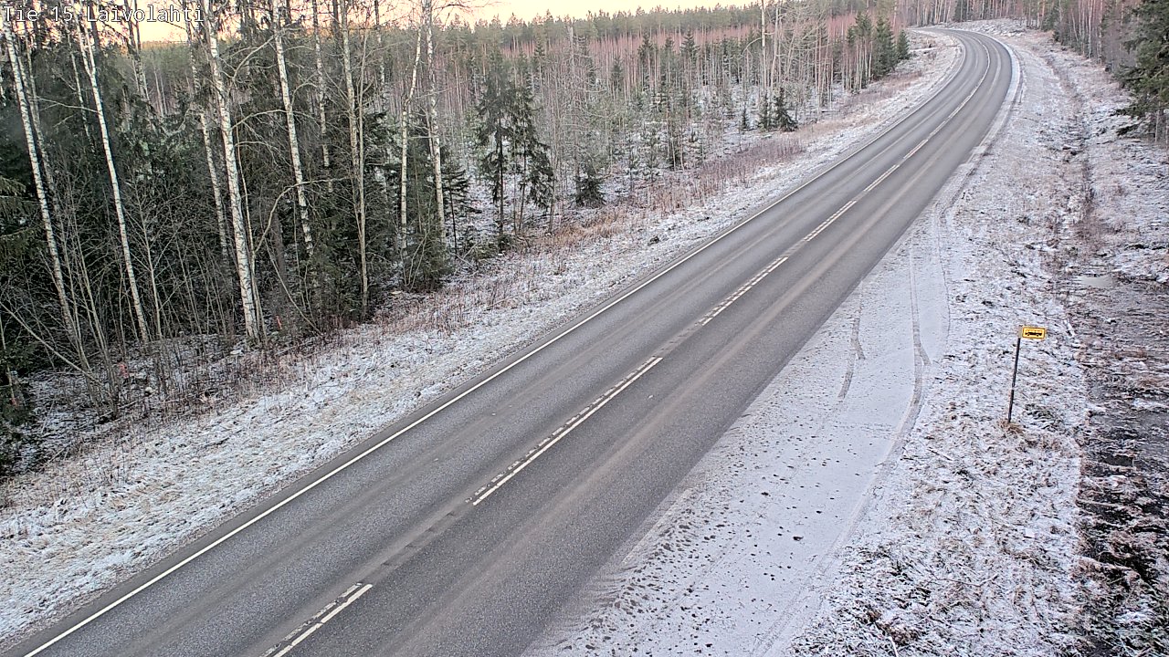 Kelikamerat Kuva Tie 15 Laivolahti, Mäntyharju, Etelä-Savo