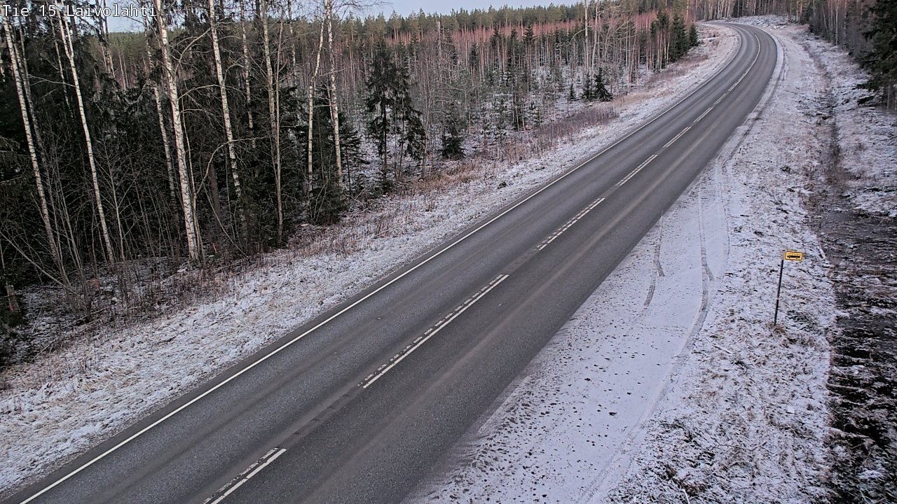 Kelikamerat Kuva Tie 15 Laivolahti, Mäntyharju, Etelä-Savo
