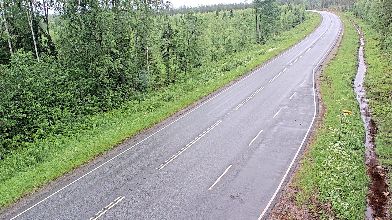 Weather Camera Image Road 15 Laivolahti, Mäntyharju, Etelä-Savo