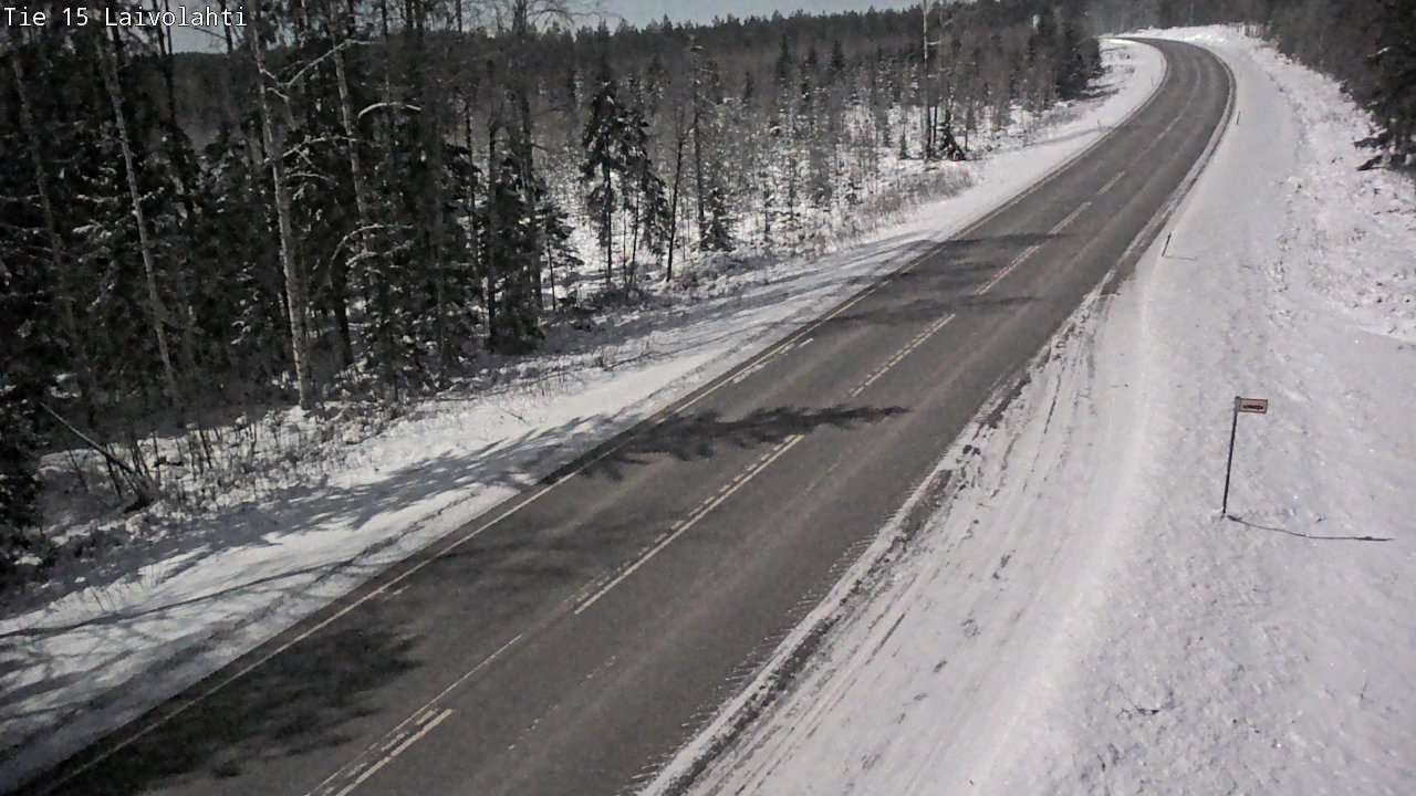 Kelikamerat Kuva Tie 15 Laivolahti, Mäntyharju, Etelä-Savo