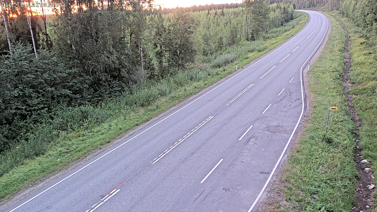 Kelikamerat Kuva Tie 15 Laivolahti, Mäntyharju, Etelä-Savo