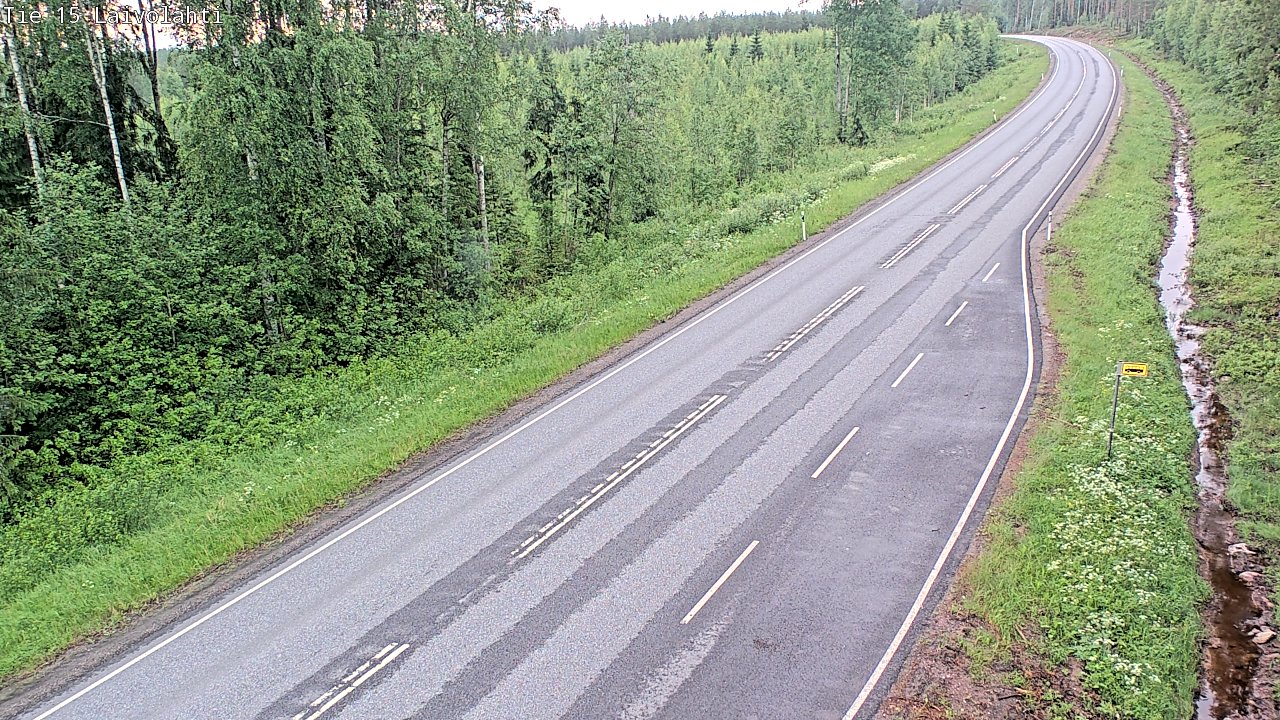 Kelikamerat Kuva Tie 15 Laivolahti, Mäntyharju, Etelä-Savo