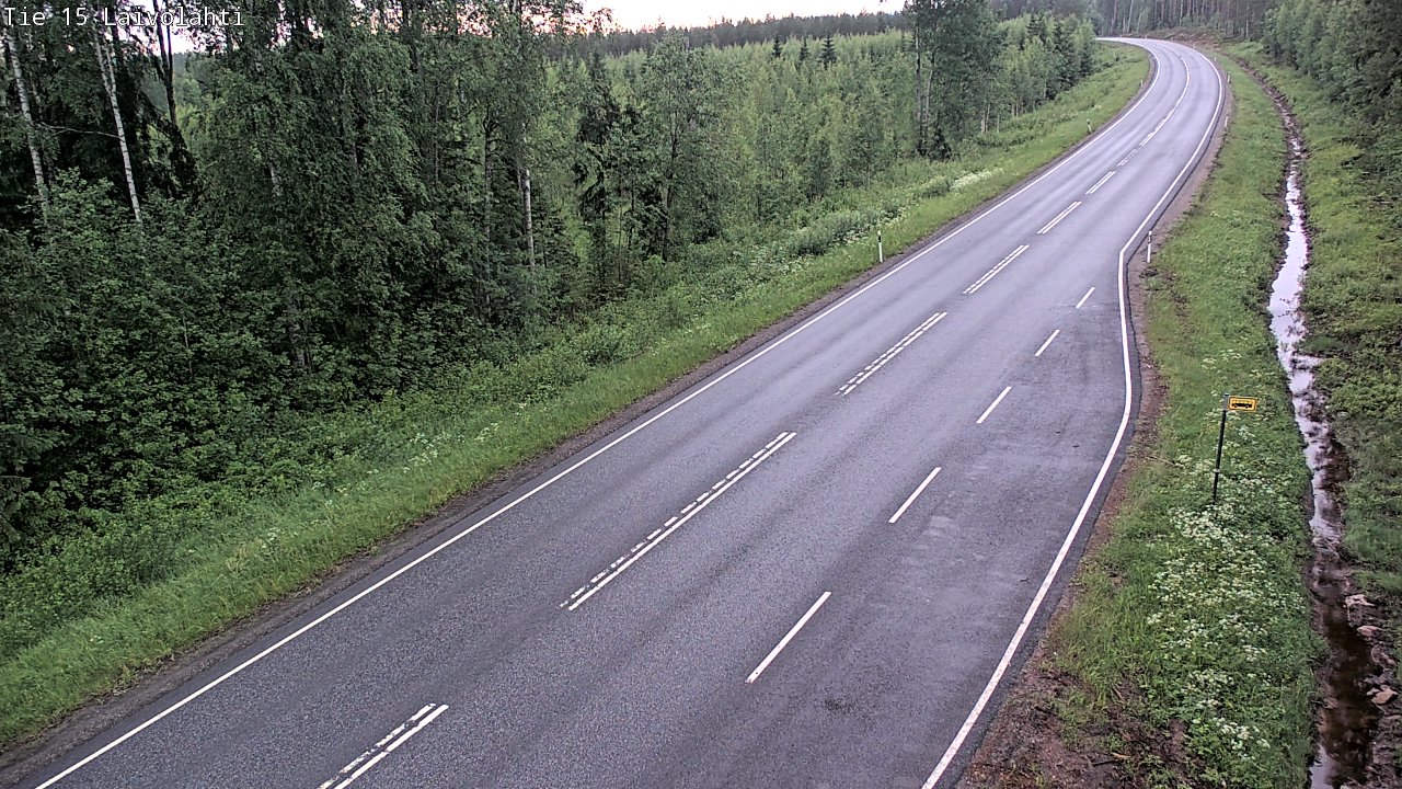 Kelikamerat Kuva Tie 15 Laivolahti, Mäntyharju, Etelä-Savo