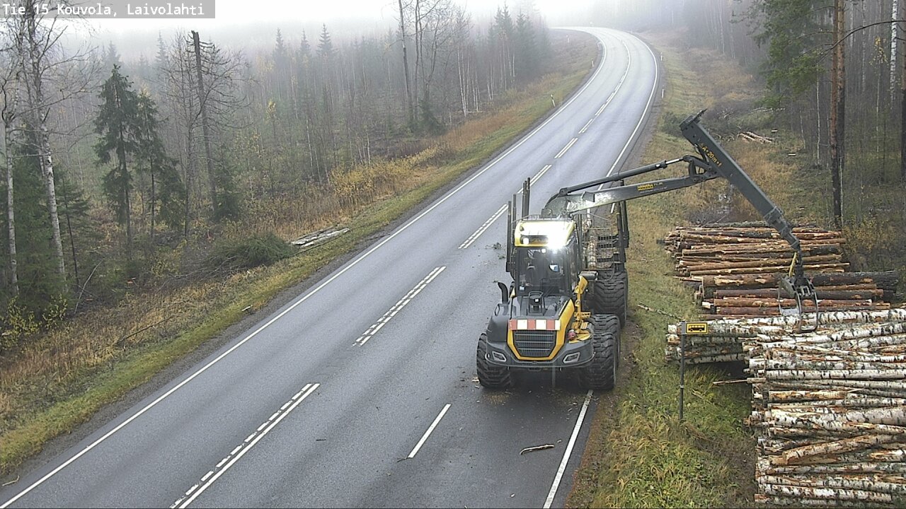 Kelikamerat Kuva Tie 15 Laivolahti, Mäntyharju, Etelä-Savo