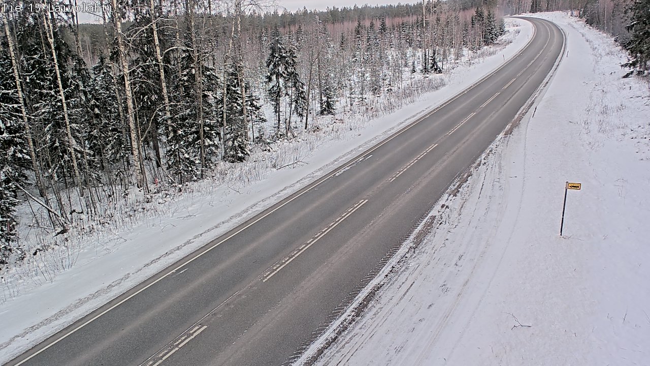 Kelikamerat Kuva Tie 15 Laivolahti, Mäntyharju, Etelä-Savo
