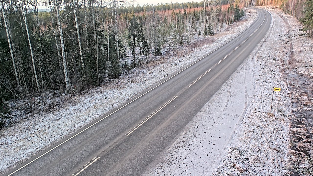 Kelikamerat Kuva Tie 15 Laivolahti, Mäntyharju, Etelä-Savo