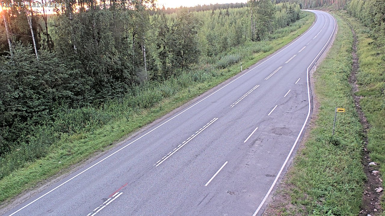 Kelikamerat Kuva Tie 15 Laivolahti, Mäntyharju, Etelä-Savo