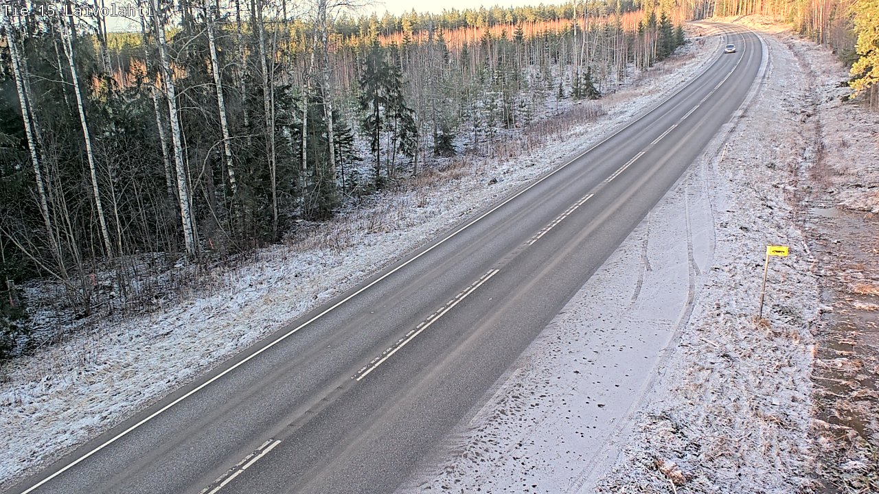 Kelikamerat Kuva Tie 15 Laivolahti, Mäntyharju, Etelä-Savo