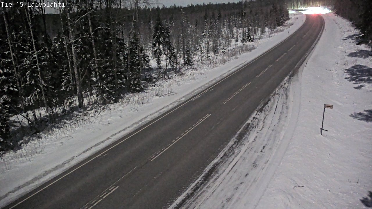 Kelikamerat Kuva Tie 15 Laivolahti, Mäntyharju, Etelä-Savo