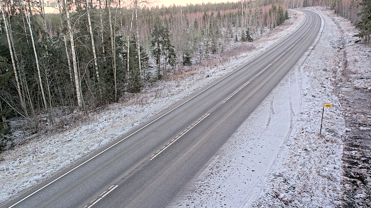 Kelikamerat Kuva Tie 15 Laivolahti, Mäntyharju, Etelä-Savo