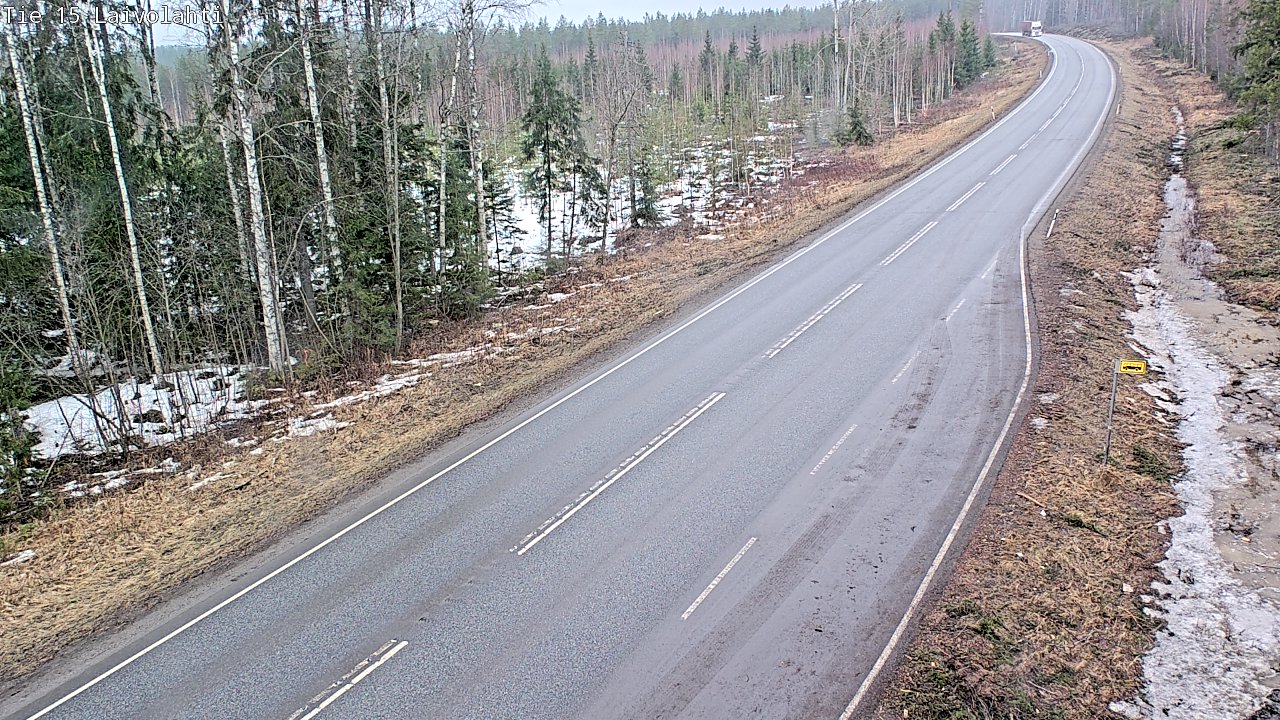 Weather Camera Image Road 15 Laivolahti, Mäntyharju, Etelä-Savo