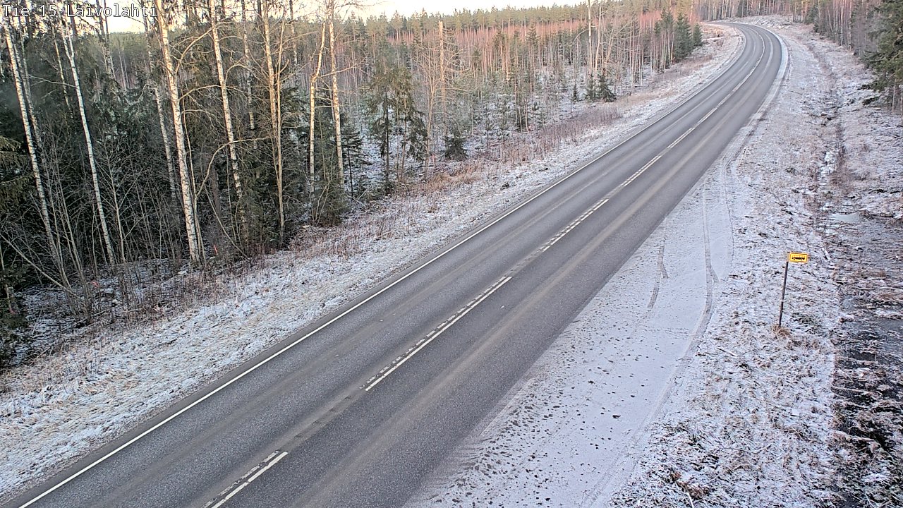 Kelikamerat Kuva Tie 15 Laivolahti, Mäntyharju, Etelä-Savo