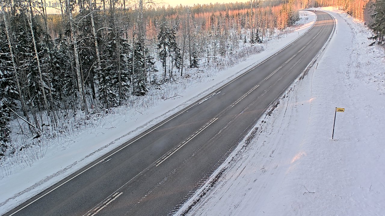 Kelikamerat Kuva Tie 15 Laivolahti, Mäntyharju, Etelä-Savo
