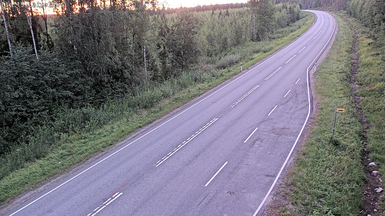 Kelikamerat Kuva Tie 15 Laivolahti, Mäntyharju, Etelä-Savo