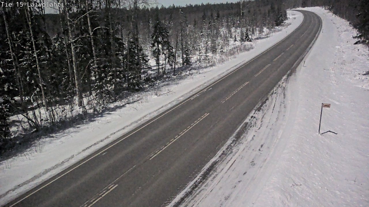 Kelikamerat Kuva Tie 15 Laivolahti, Mäntyharju, Etelä-Savo