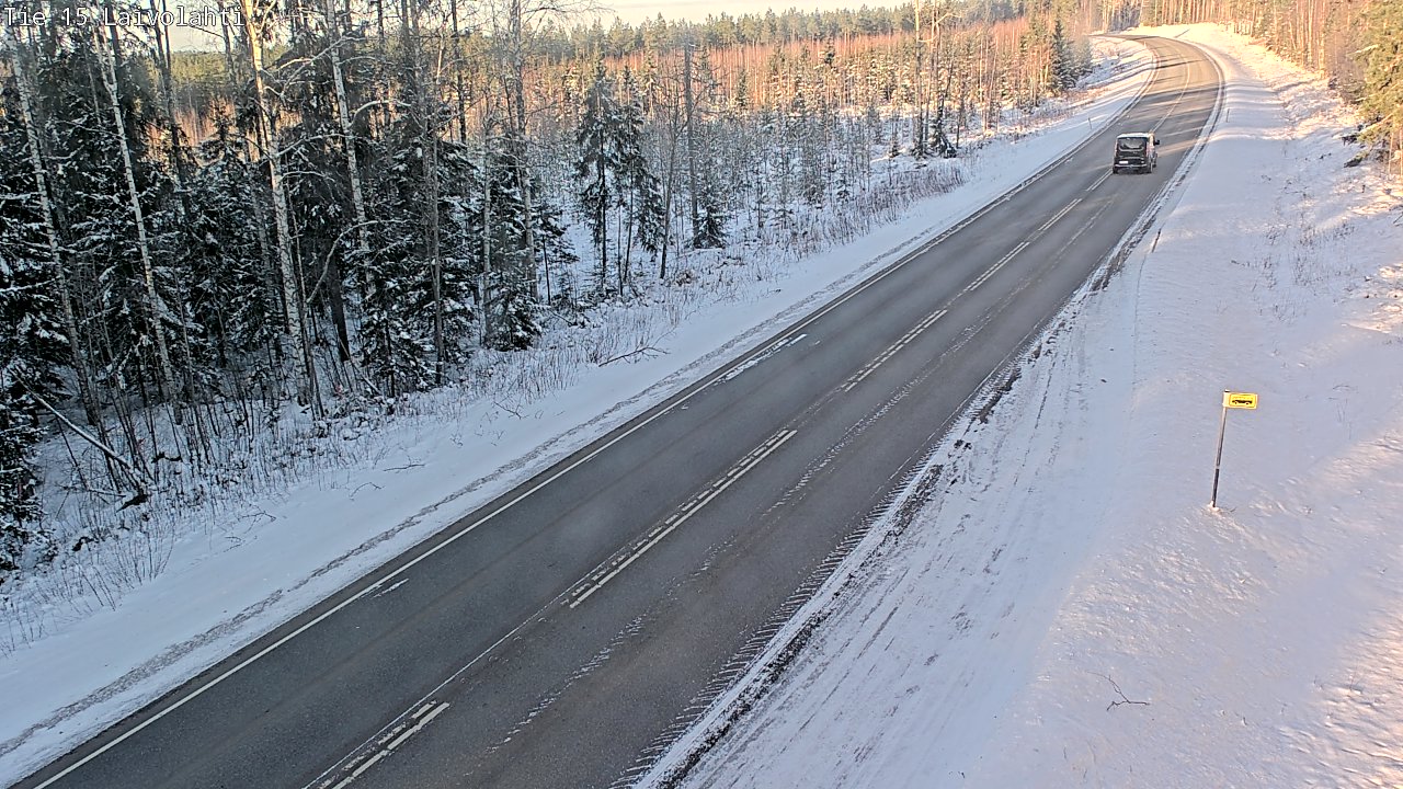 Kelikamerat Kuva Tie 15 Laivolahti, Mäntyharju, Etelä-Savo