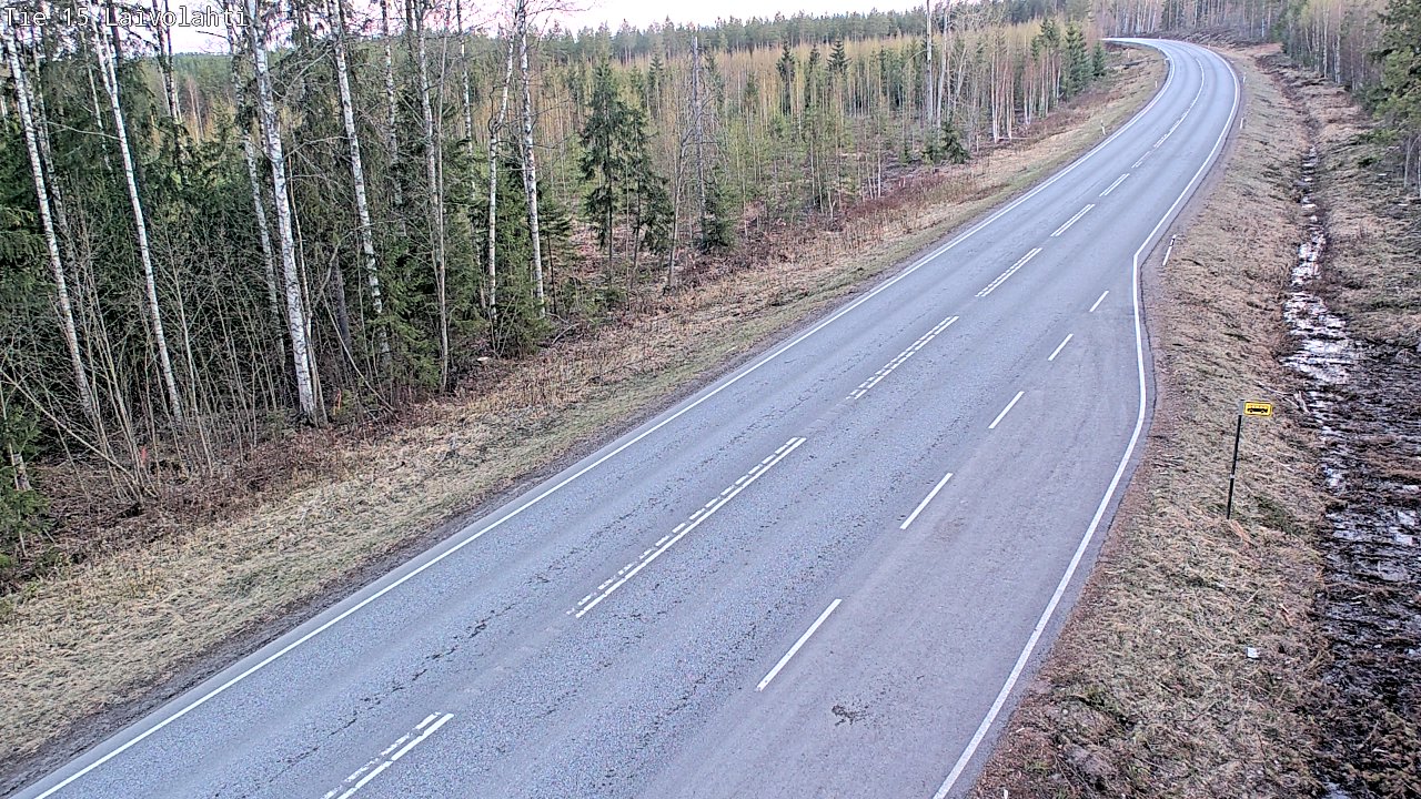 Kelikamerat Kuva Tie 15 Laivolahti, Mäntyharju, Etelä-Savo