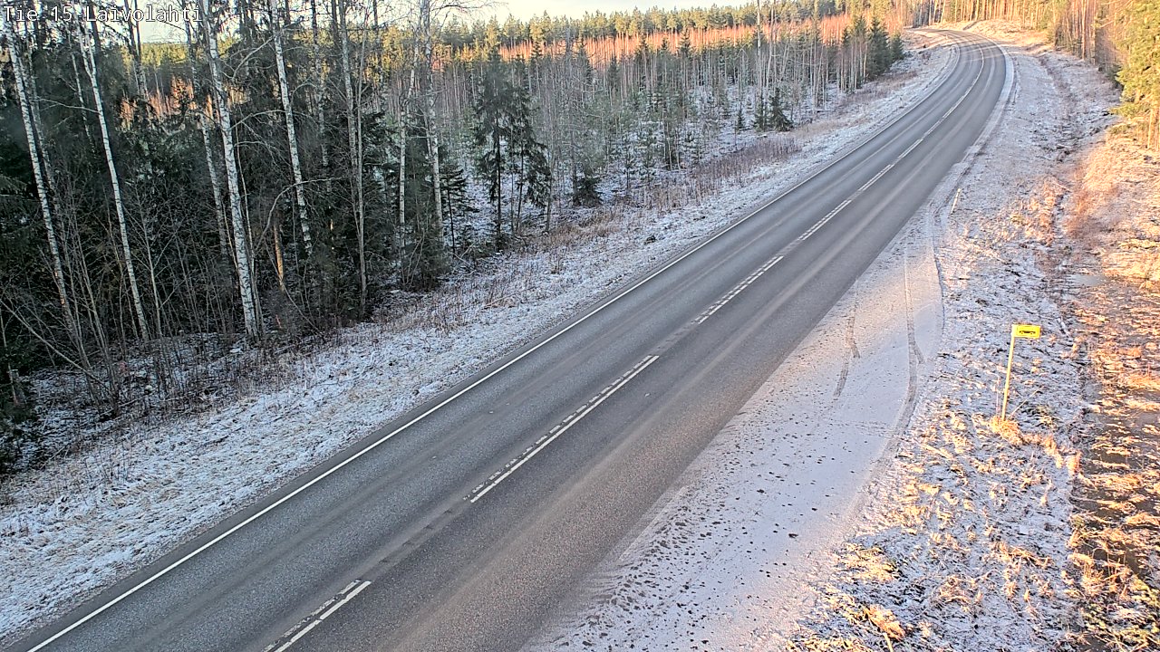 Kelikamerat Kuva Tie 15 Laivolahti, Mäntyharju, Etelä-Savo