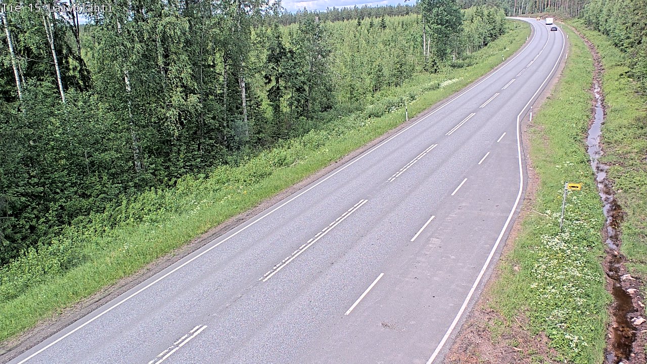 Kelikamerat Kuva Tie 15 Laivolahti, Mäntyharju, Etelä-Savo