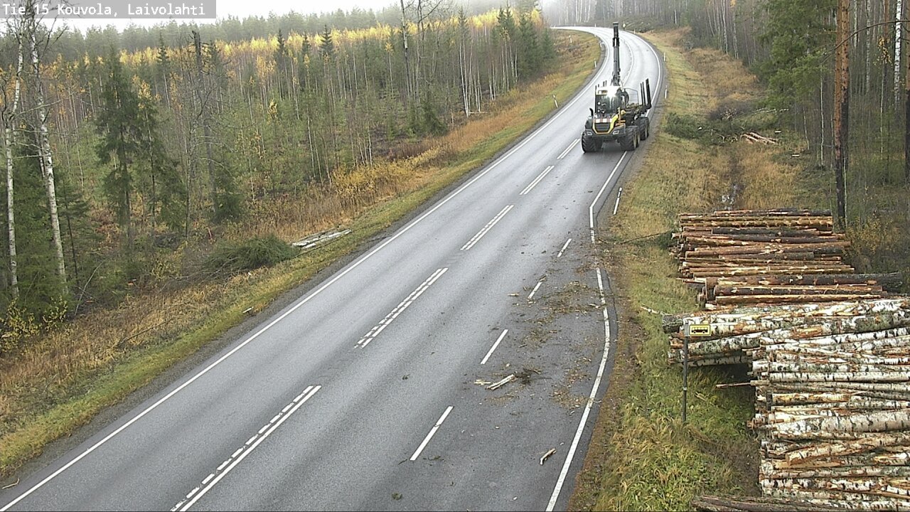 Kelikamerat Kuva Tie 15 Laivolahti, Mäntyharju, Etelä-Savo