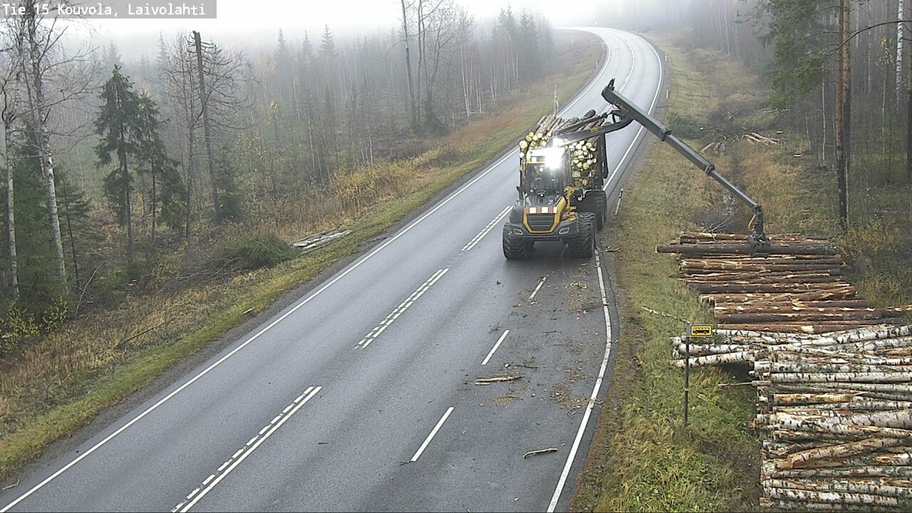 Kelikamerat Kuva Tie 15 Laivolahti, Mäntyharju, Etelä-Savo