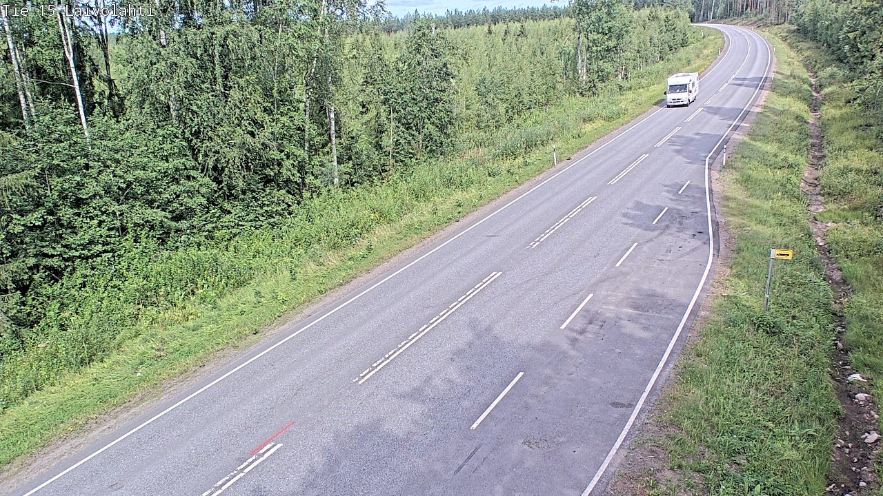 Kelikamerat Kuva Tie 15 Laivolahti, Mäntyharju, Etelä-Savo