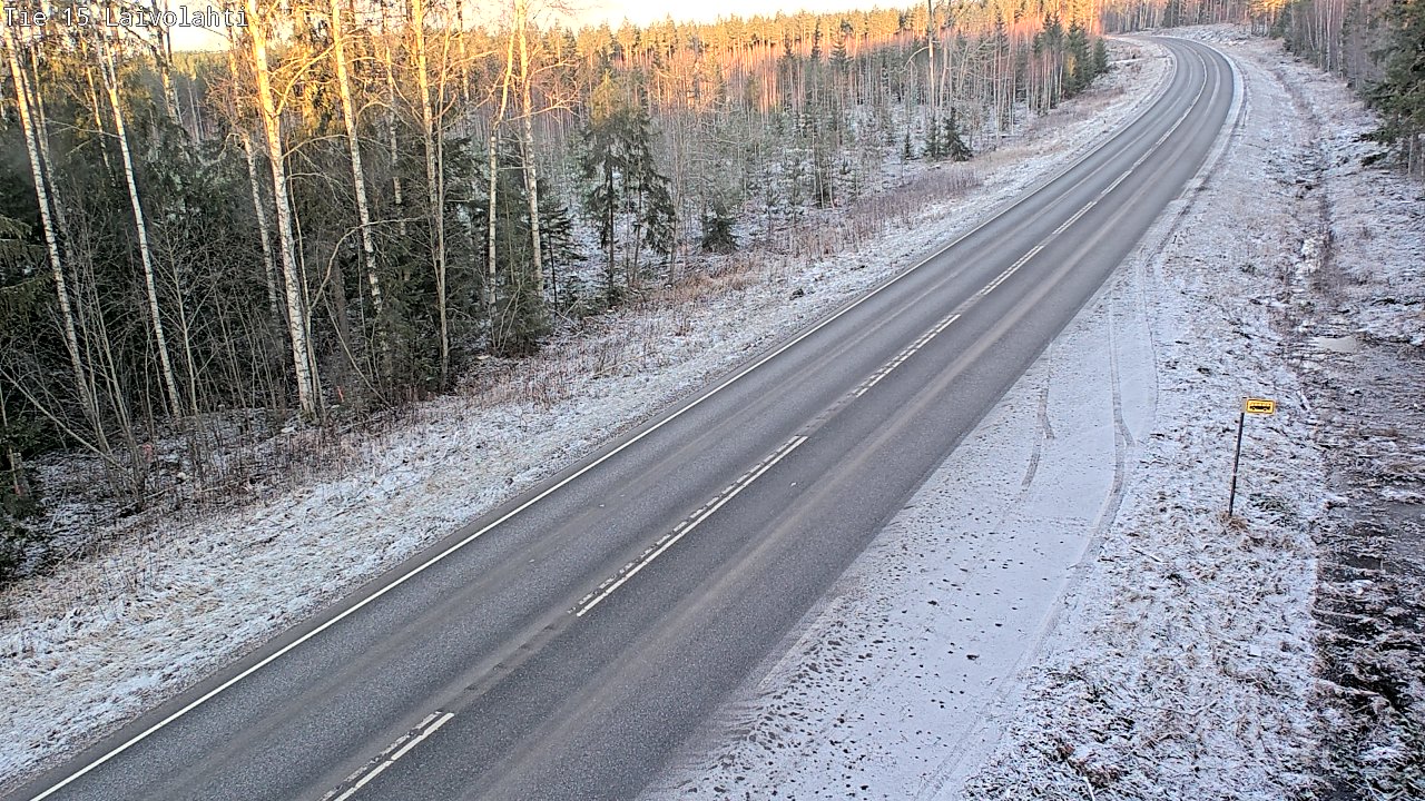 Kelikamerat Kuva Tie 15 Laivolahti, Mäntyharju, Etelä-Savo