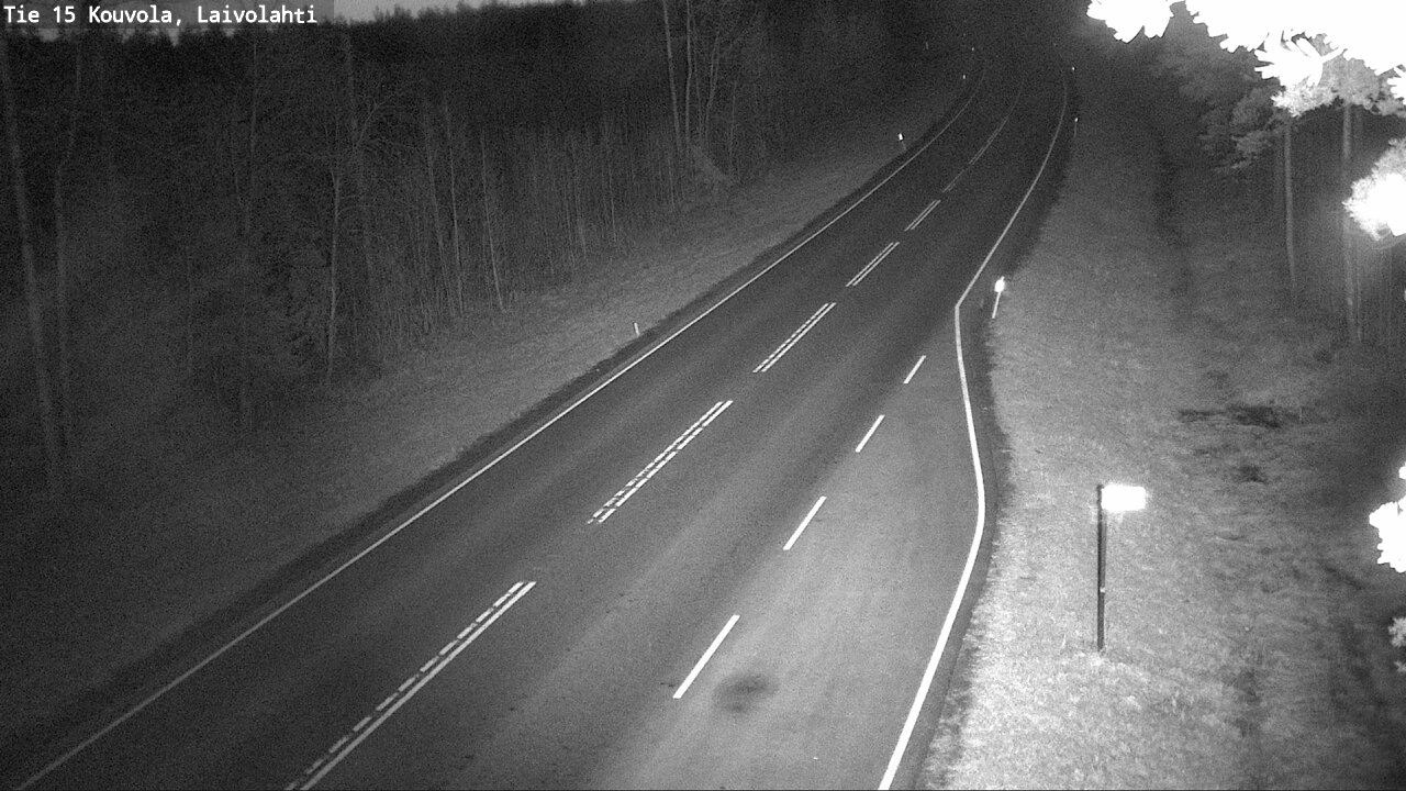 Weather Camera Image Väg 15 Laivolahti, Mäntyharju, Etelä-Savo