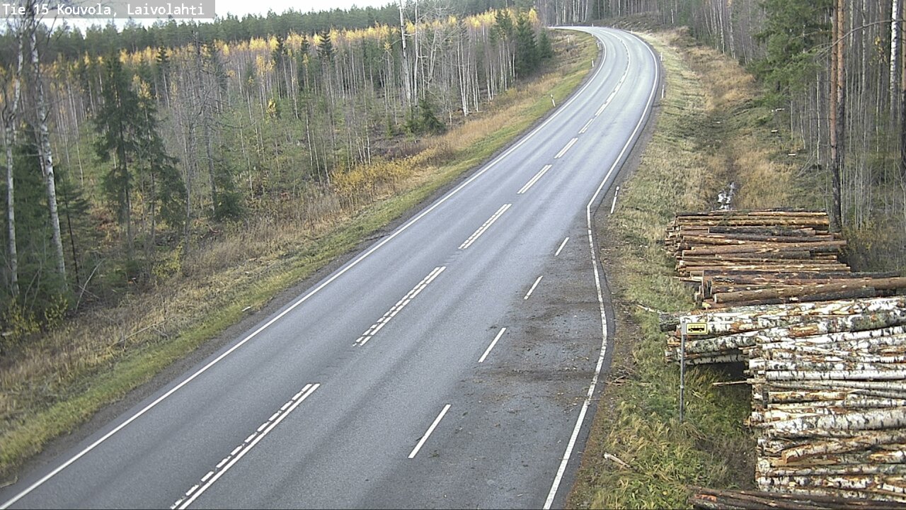 Kelikamerat Kuva Tie 15 Laivolahti, Mäntyharju, Etelä-Savo
