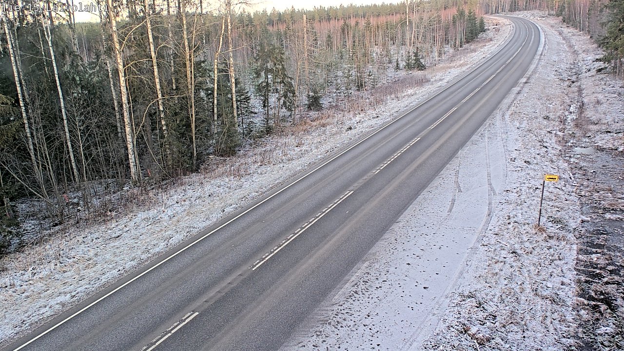 Kelikamerat Kuva Tie 15 Laivolahti, Mäntyharju, Etelä-Savo