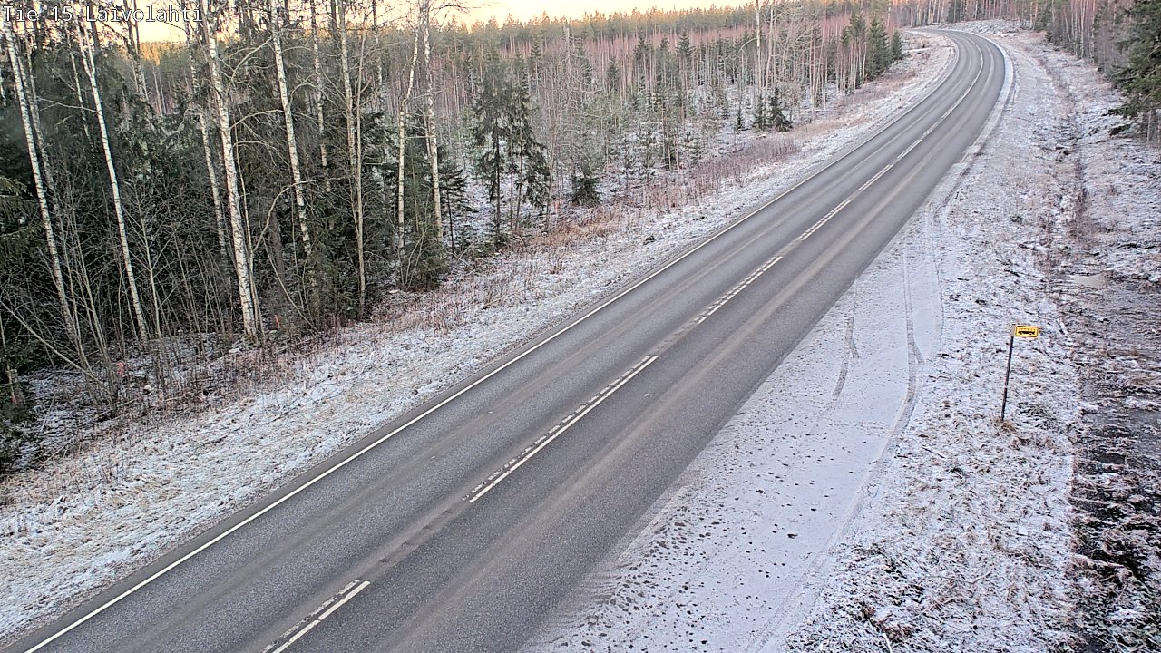 Kelikamerat Kuva Tie 15 Laivolahti, Mäntyharju, Etelä-Savo