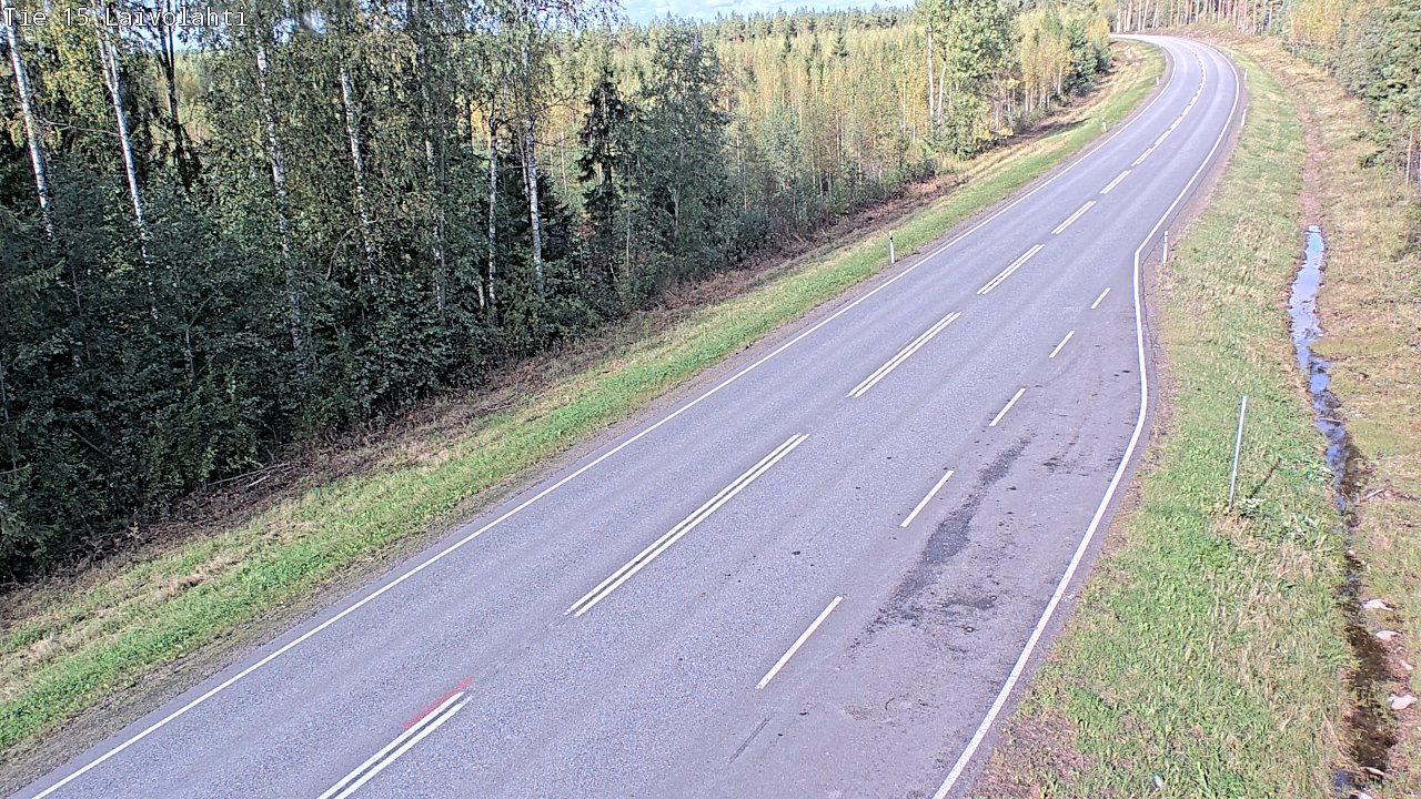 Weather Camera Image Road 15 Laivolahti, Mäntyharju, Etelä-Savo