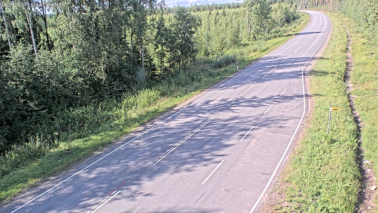 Kelikamerat Kuva Tie 15 Laivolahti, Mäntyharju, Etelä-Savo