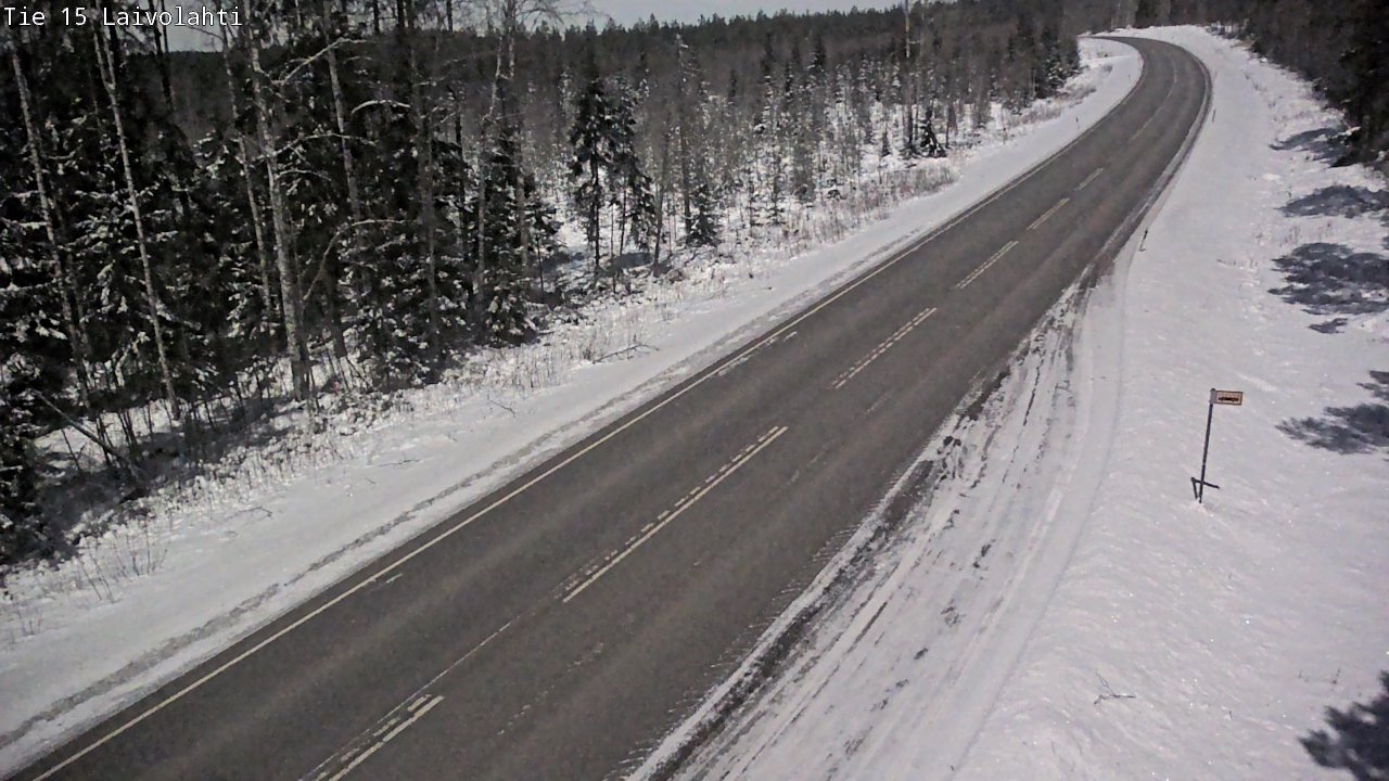 Kelikamerat Kuva Tie 15 Laivolahti, Mäntyharju, Etelä-Savo