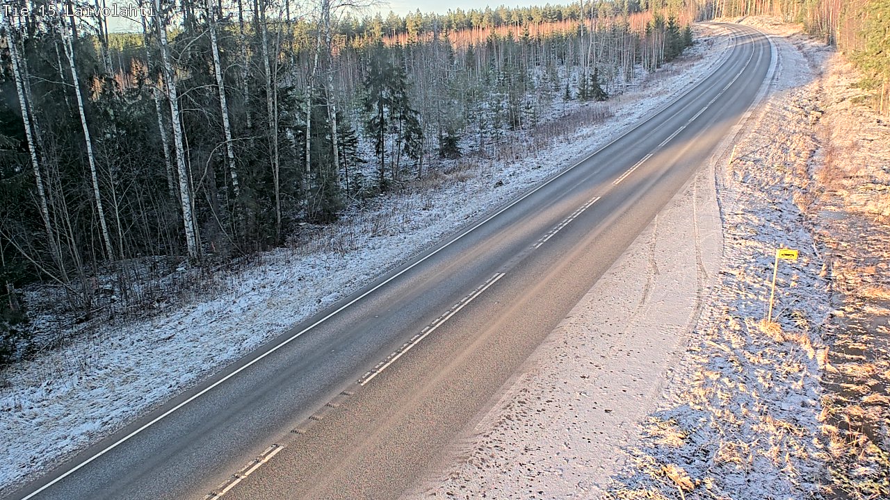 Kelikamerat Kuva Tie 15 Laivolahti, Mäntyharju, Etelä-Savo