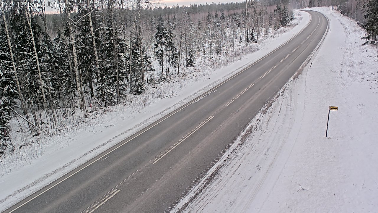 Kelikamerat Kuva Tie 15 Laivolahti, Mäntyharju, Etelä-Savo