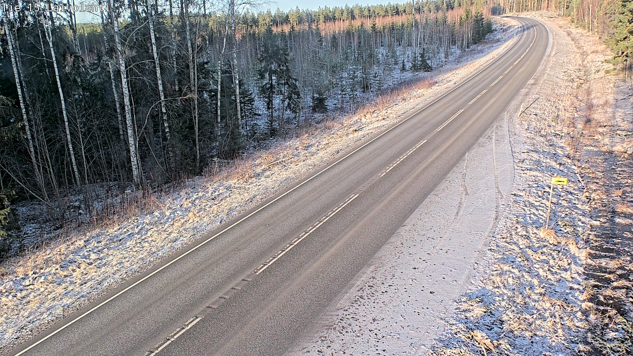 Kelikamerat Kuva Tie 15 Laivolahti, Mäntyharju, Etelä-Savo