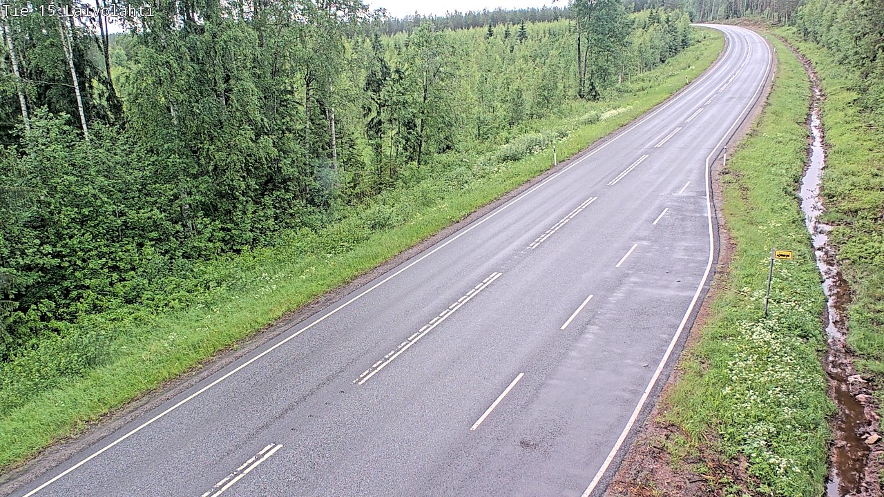 Kelikamerat Kuva Tie 15 Laivolahti, Mäntyharju, Etelä-Savo